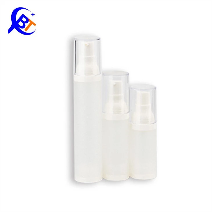 Frosted Glass Cosmetic Bottle For Liquid